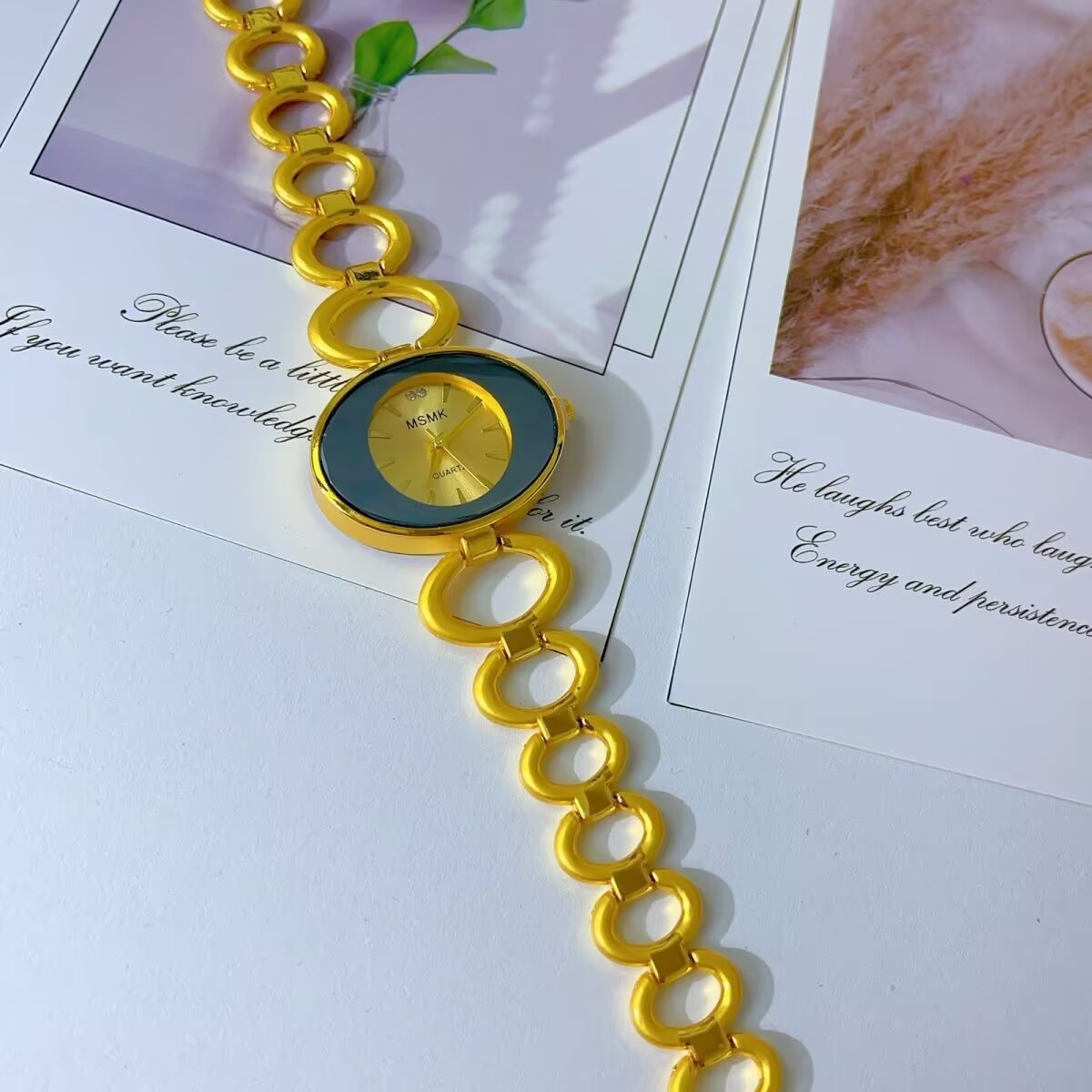 New American 24K Gold Plated W - Jewelry For Watches 评论和价格